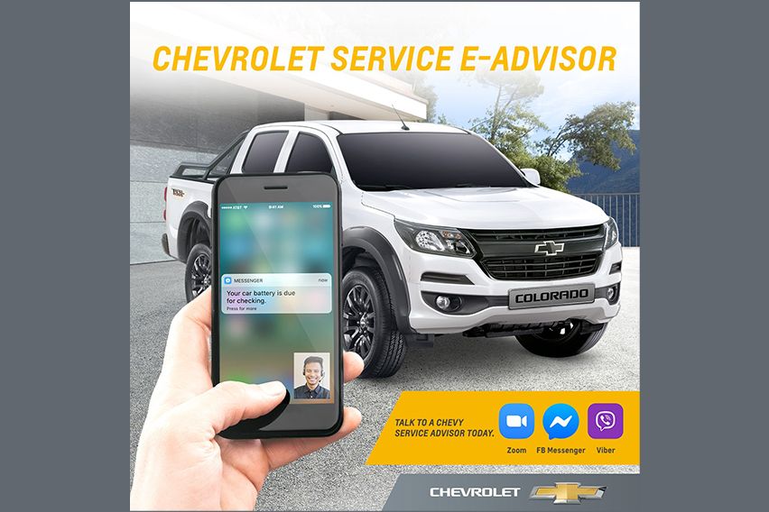 Chevrolet aftersales services apps