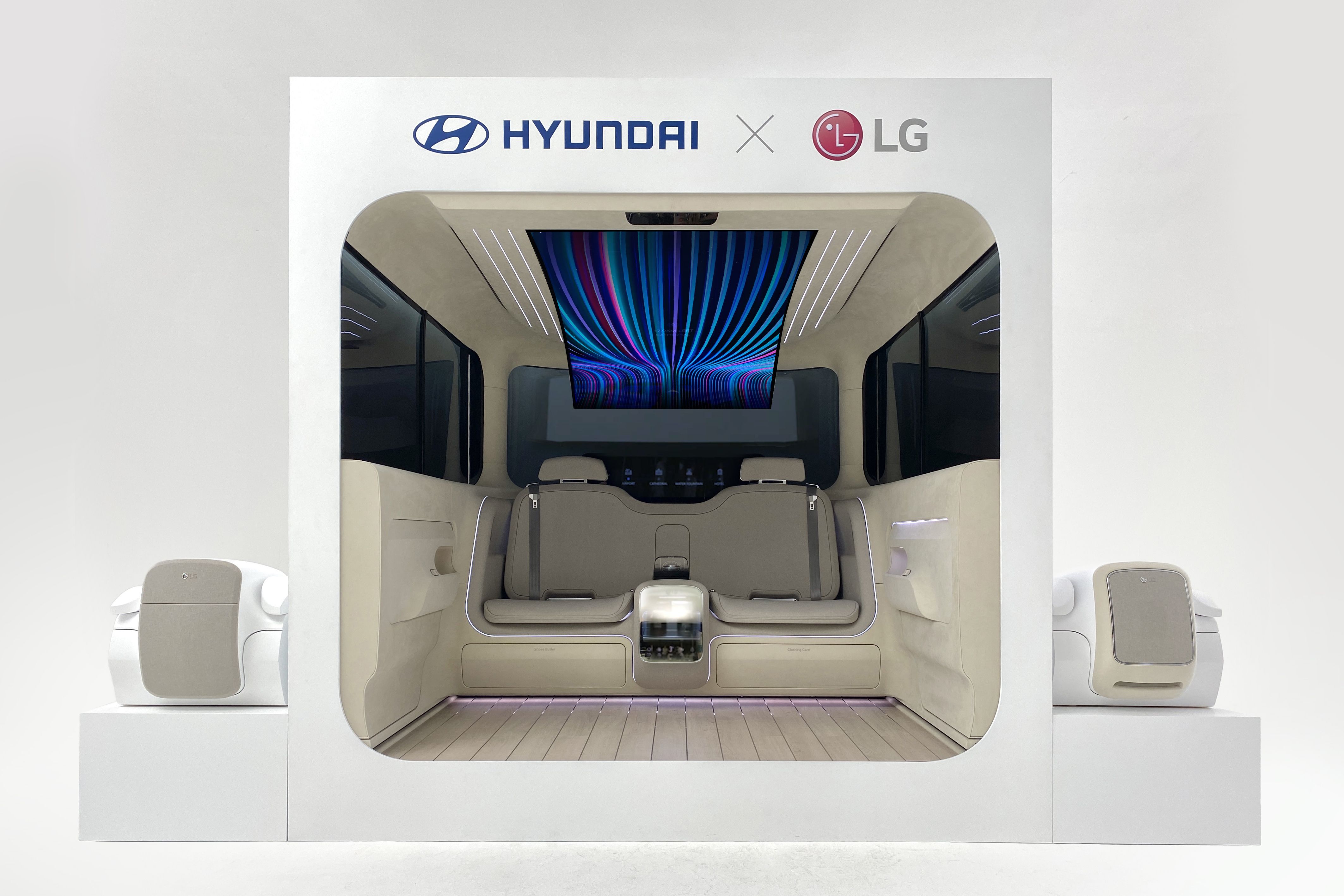 Hyundai shows off lounge-like Ioniq concept cabin