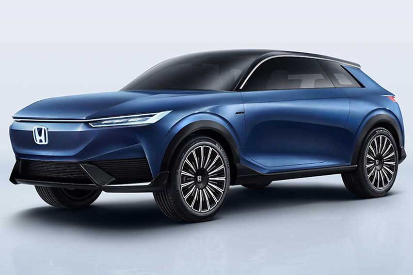 Honda showcased its SUV e-concept at the Beijing International Automotive Exhibition