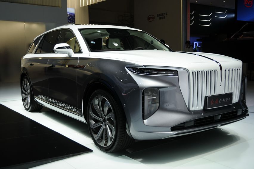 Chinese SUV Hongqi E-HS9 debuts at the 2020 Beijing Auto Show