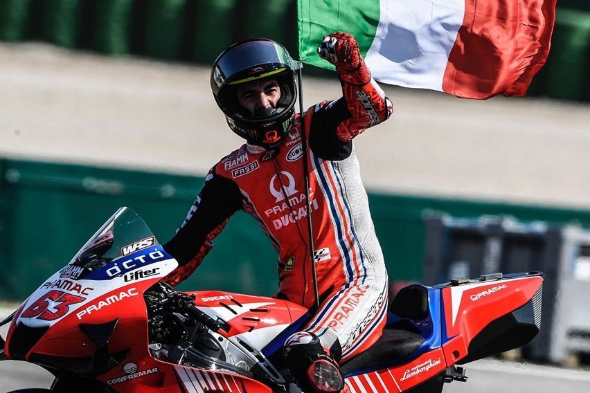MotoGP: Ducati Pilih Bagnaia Dampingi Miller di Tim Pabrikan