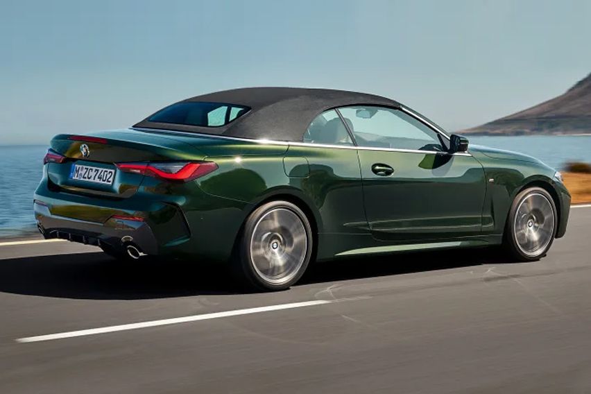 2021 BMW 4 Series Convertible rear