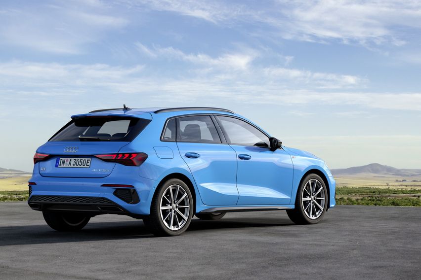 Updated Audi A3 rear