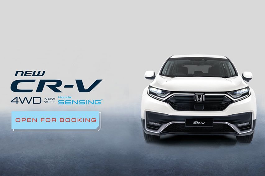 2020 Honda CR-V facelift bookings open
