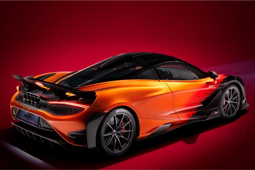 McLaren 765LT Strata Theme rear