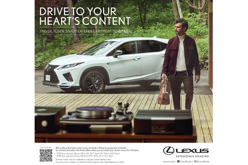 Lexus Oct promo