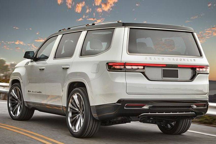 No exterior wood-panelings on the new Jeep Grand Wagoneer