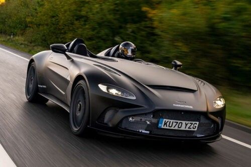 Aston Martin V12 Speedster Uji Jalan, Tampilannya Keren Abis