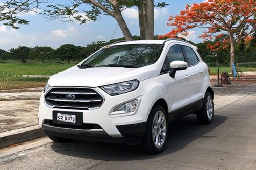 All the Ford EcoSport variants at a glance