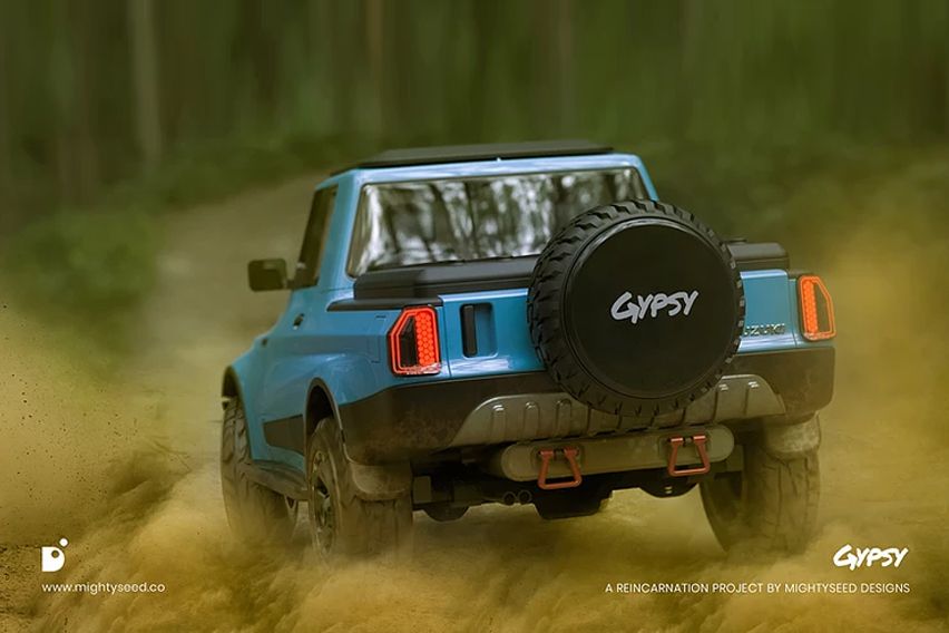 Maruti Suzuki Gypsy rear