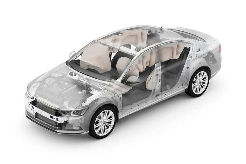 VW Passat R-Line safety