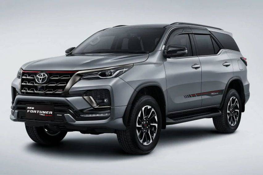 Toyota fortuner объем бака