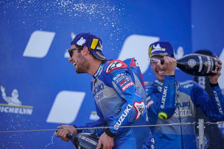 MotoGP 2020: Penampilan Paripurna Alex Rins Bawa Suzuki Juara Aragon