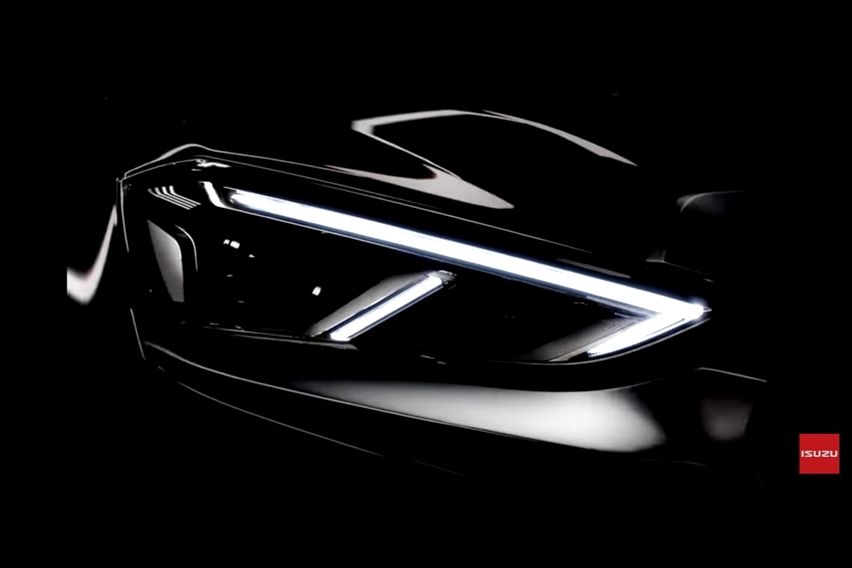 teaser all new Isuzu mu-X