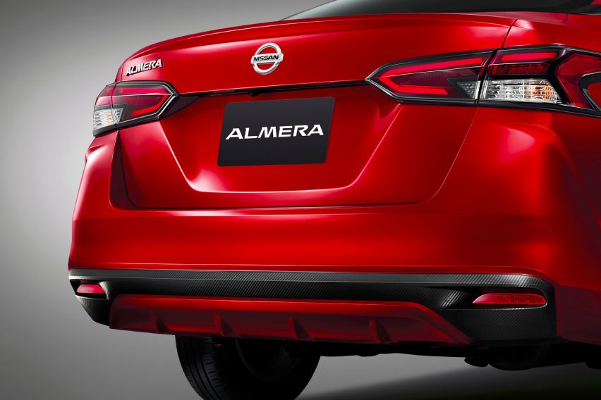 2020 Nissan Almera rear