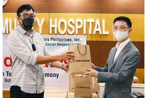Honda Cars PH donates PPE, PCs to Laguna institutions