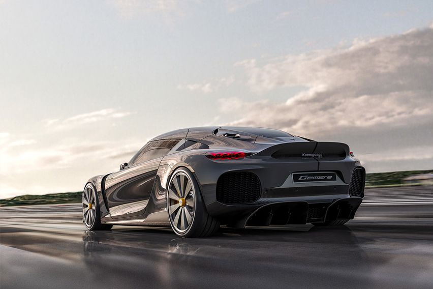 Koenigsegg Gemera rear