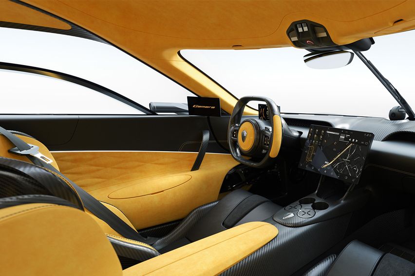 Koenigsegg Gemera cabin