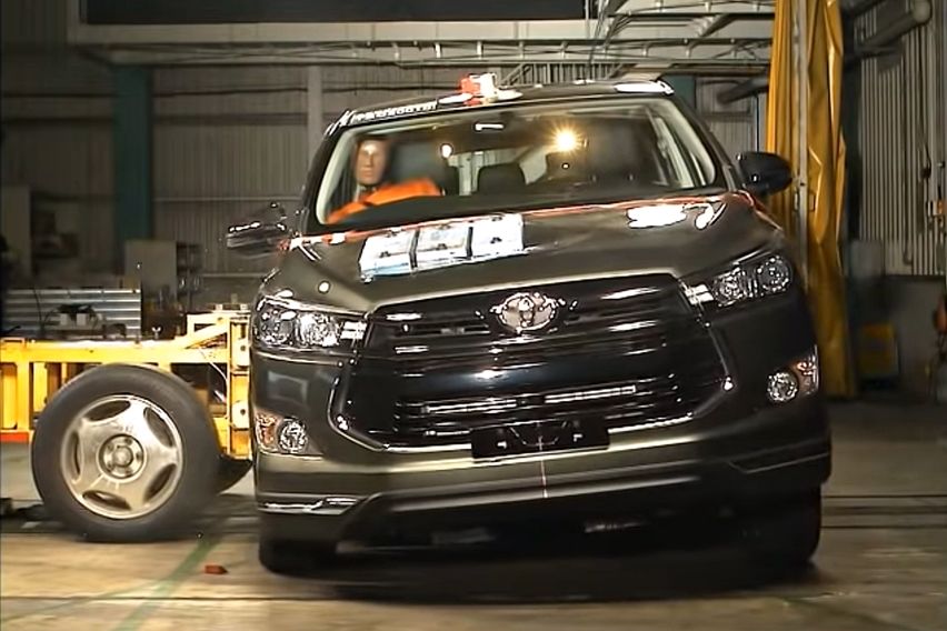 Toyota Innova facelift ASEAN NCAP
