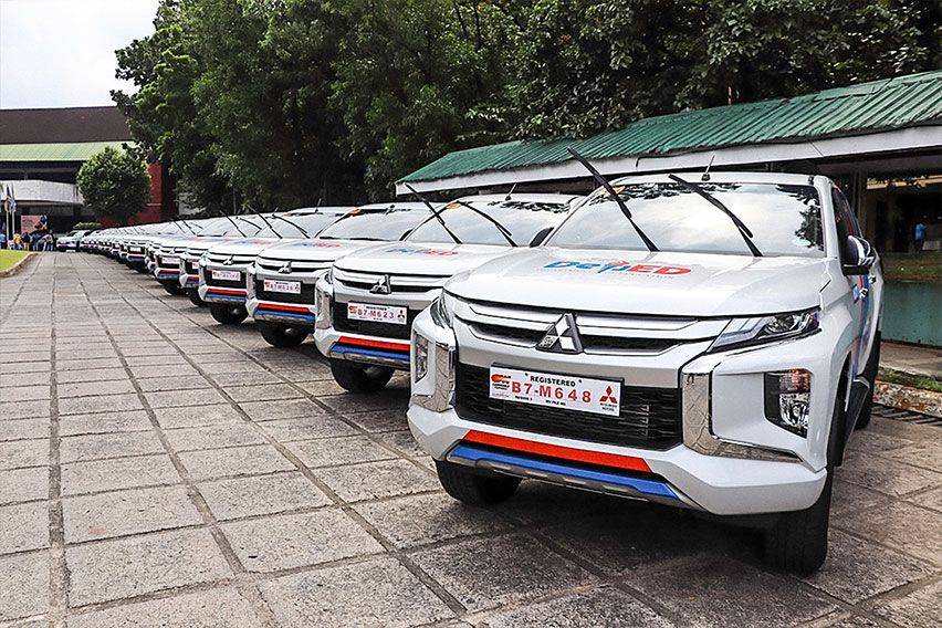 The Mitsubishi Strada is the official DepEd vehicle