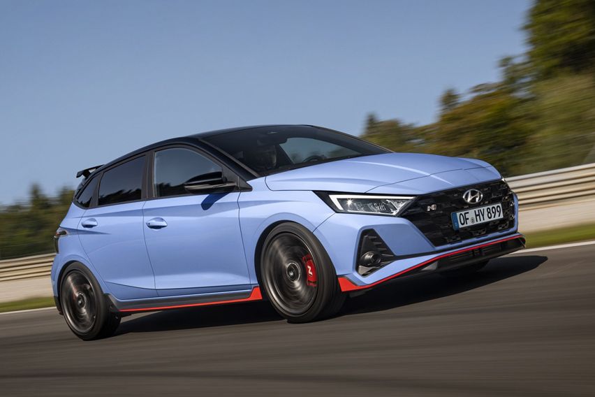 2021 Hyundai i20 N front side