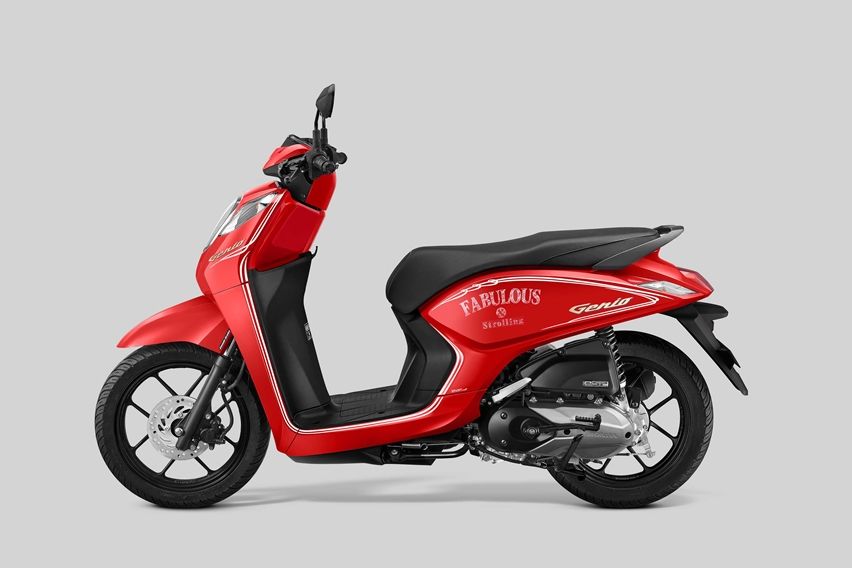 Honda Genio CBS ISS fabulous red