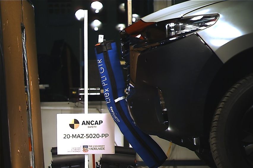 2021 Mazda BT-50 safety test