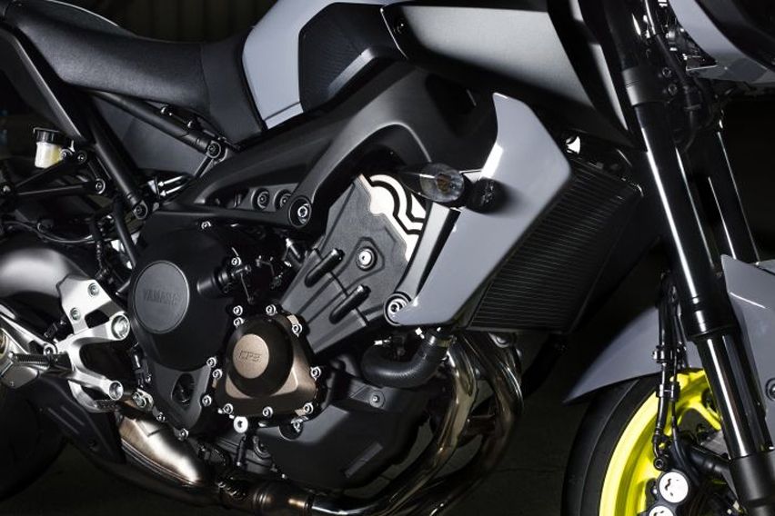 2021 Yamaha MT-09 engine