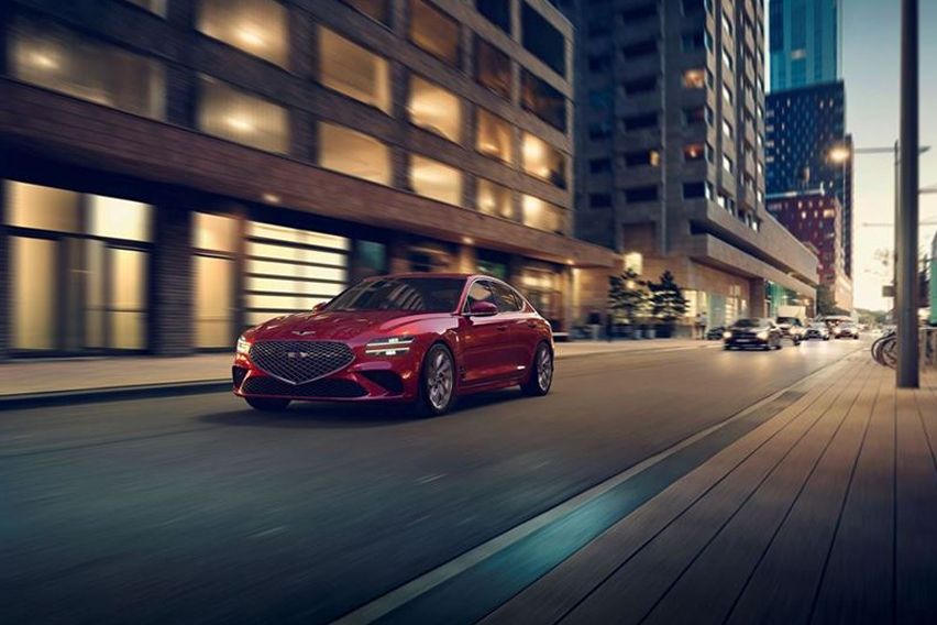 Genesis G70 front side