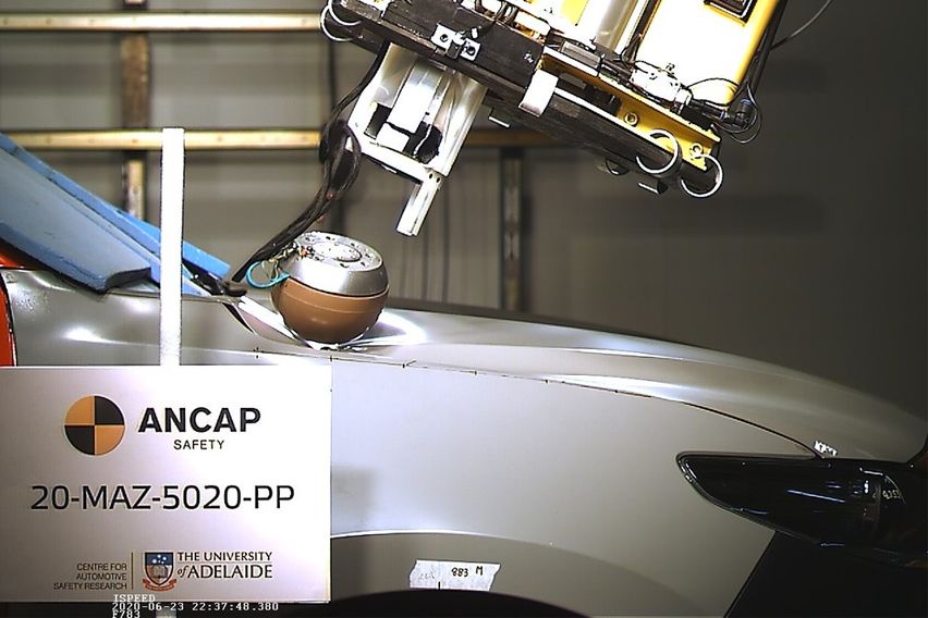 2021 Mazda BT-50 safety test