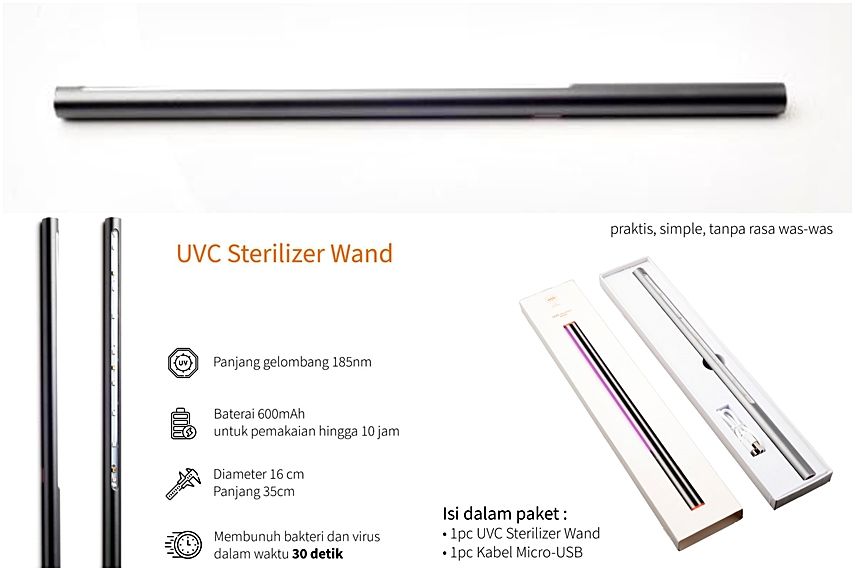 UV-C wand