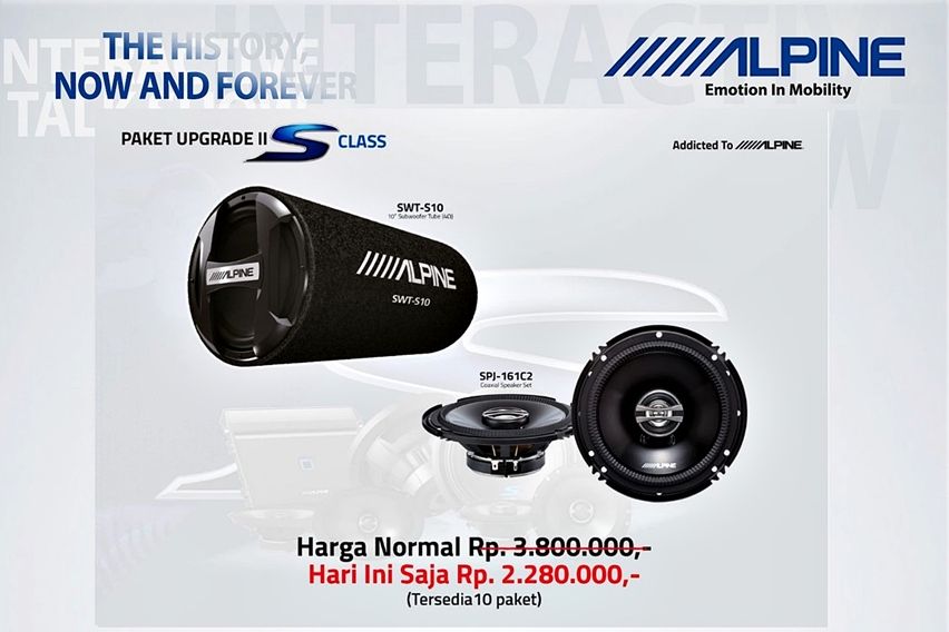 paket audio Alpine