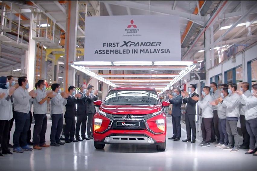 Mitsubishi Xpander Rakitan Malaysia Pertama Telah Lahir, Segera Mengaspal November