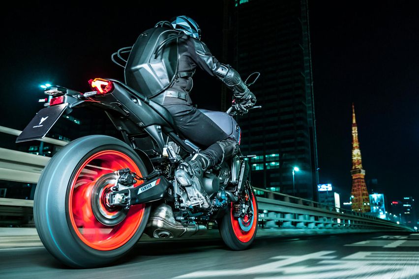 2021 Yamaha MT-09 rear