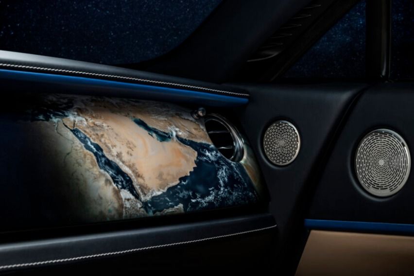Rolls-Royce Wraith - Inspired by Earth details