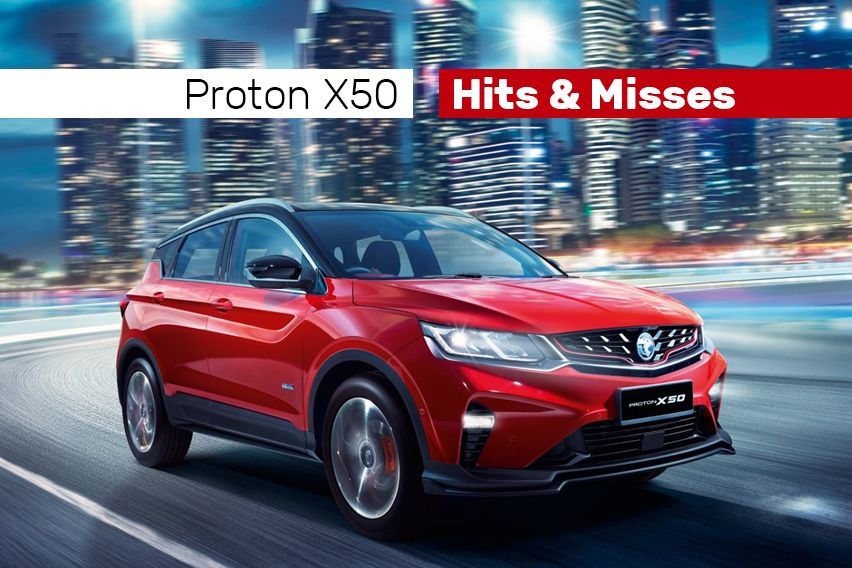 Proton X50: Hits and misses