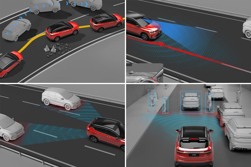 Proton X50 safety features