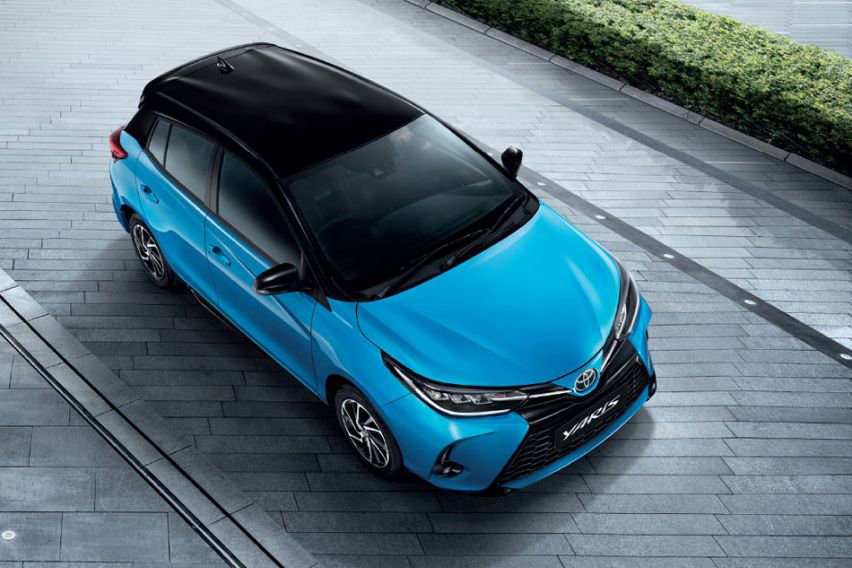 2020 Toyota Yaris top
