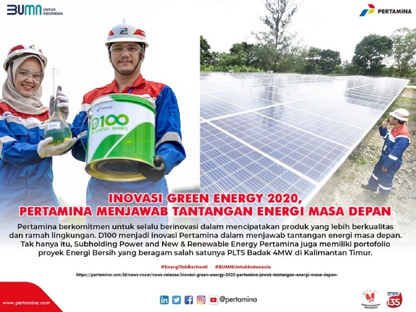 Diesel D100 Pertamina