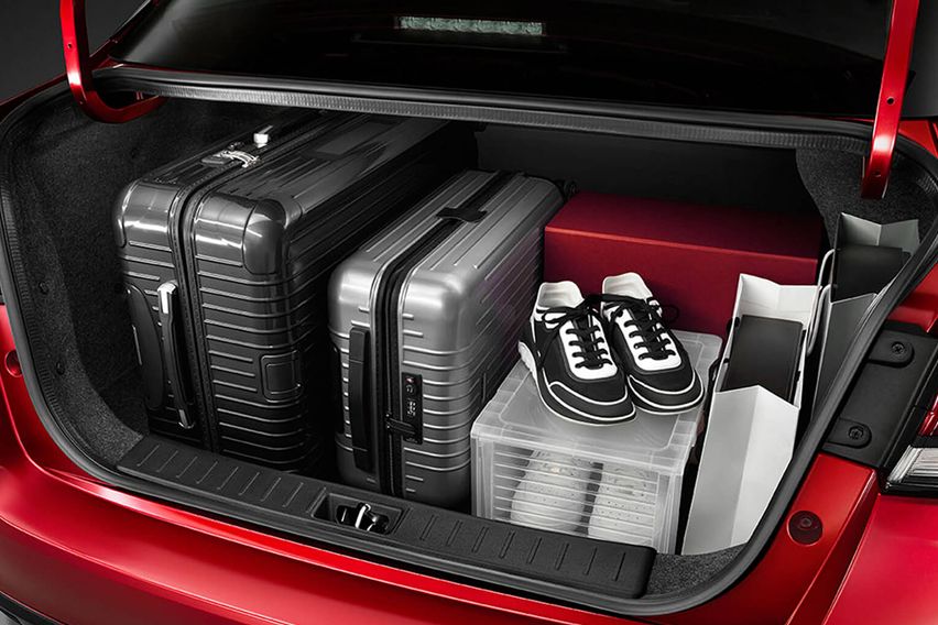 2020 Nissan Almera boot space