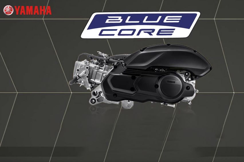 2021 Yamaha Aerox engine