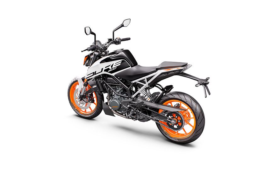 KTM 200 Duke motorcycle