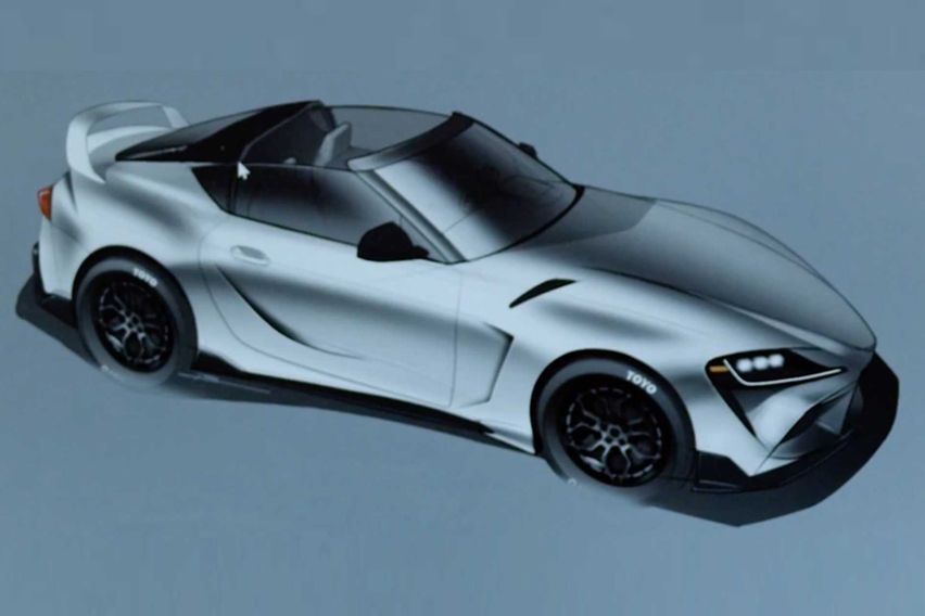 Toyota introduces GR Supra Sport Top with removable roof for virtual SEMA 