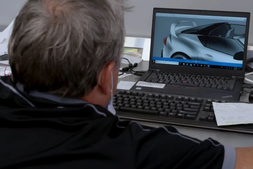 Toyota GR Supra Sport Top sketch