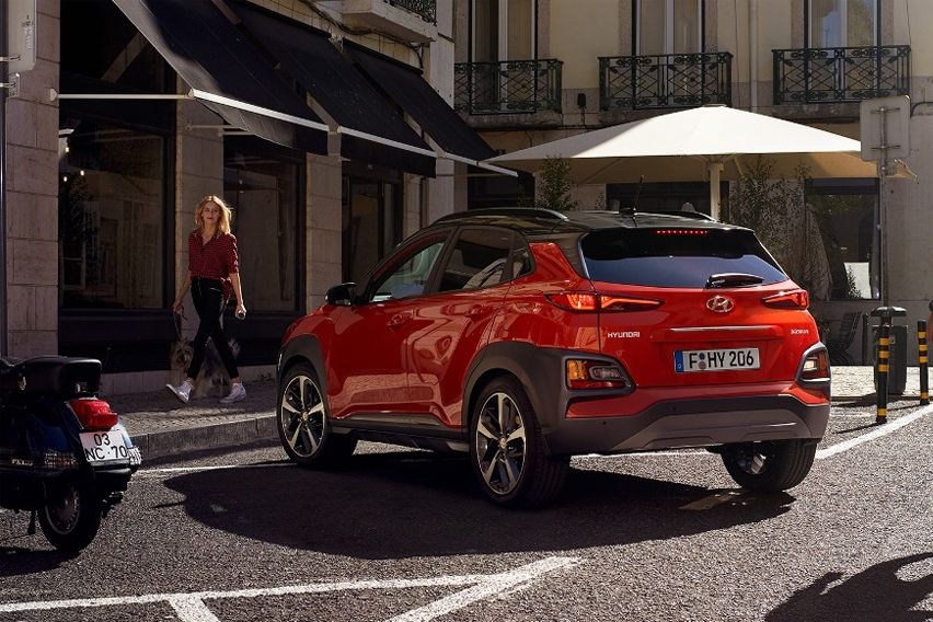 2020 Hyundai Kona rear