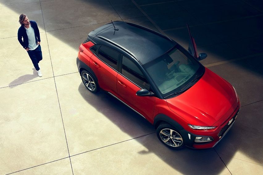 2020 Hyundai Kona top-view