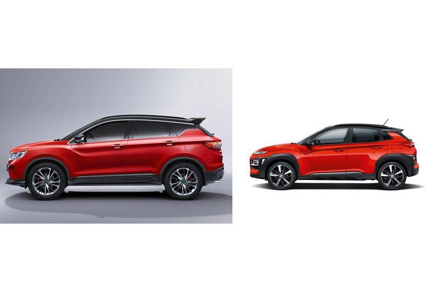 Proton X50 Vs Hyundai Kona The Compact Crossover Fight Zigwheels