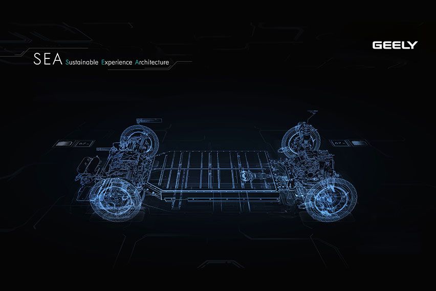 Geely presents world's first open-source EV architecture