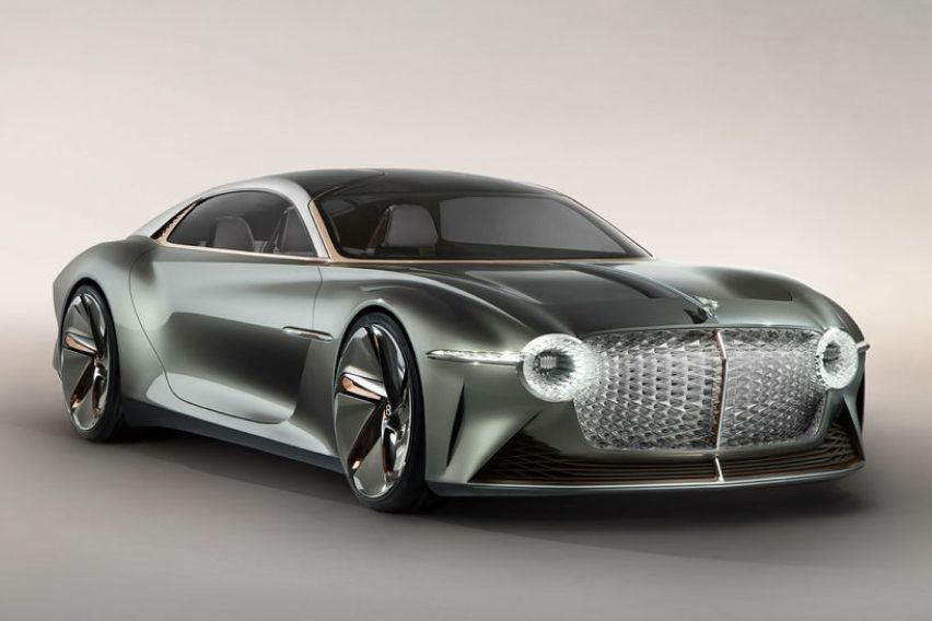 Bentley electric front side