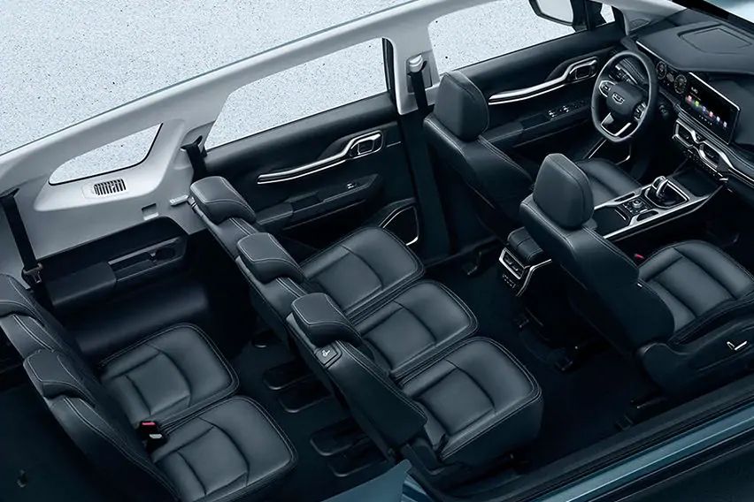 Geely Okavango SUV seating